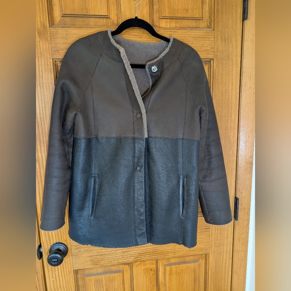Italian Wool Shearling Reversible Jacket